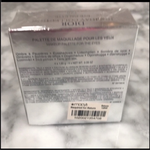 Dior Holiday Collection 725 For The Eyes Palette Cold Harmony Eyeshadow - Picture 3 of 8